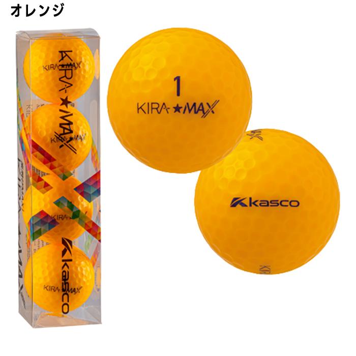 新宿中村屋 キャスコ ゴルフボール KIRA☆MAX 2ダースセット（24球入