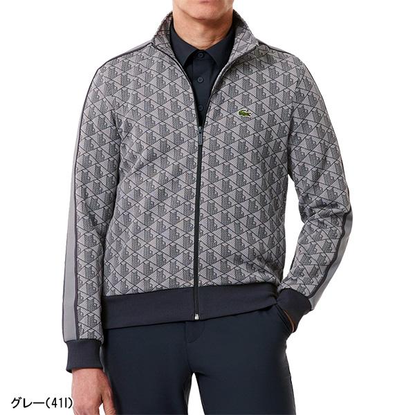 ラコステ LACOSTE トラックジャケット 長袖 モノグラム ワニ Sサイズ LACOSTE（ラコステ） 長袖 フルジップ ジャケット モノグラムジャ