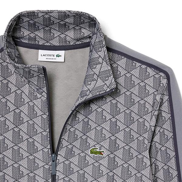 LACOSTE（ラコステ） 長袖 フルジップ ジャケット モノグラムジャ