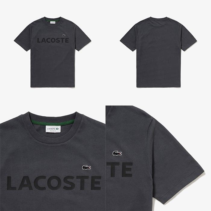 LACOSTE（ラコステ） 半袖 Tシャツ ヘビーウェイトブランドネームロゴT