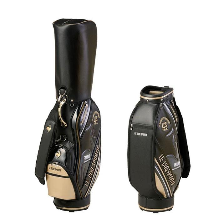 【新品】ルコックスポルティフ キャディバッグ LG4FCB10M WHNV le coq sportif GOLF ルコックスポルティフ ゴルフ 9.0型
