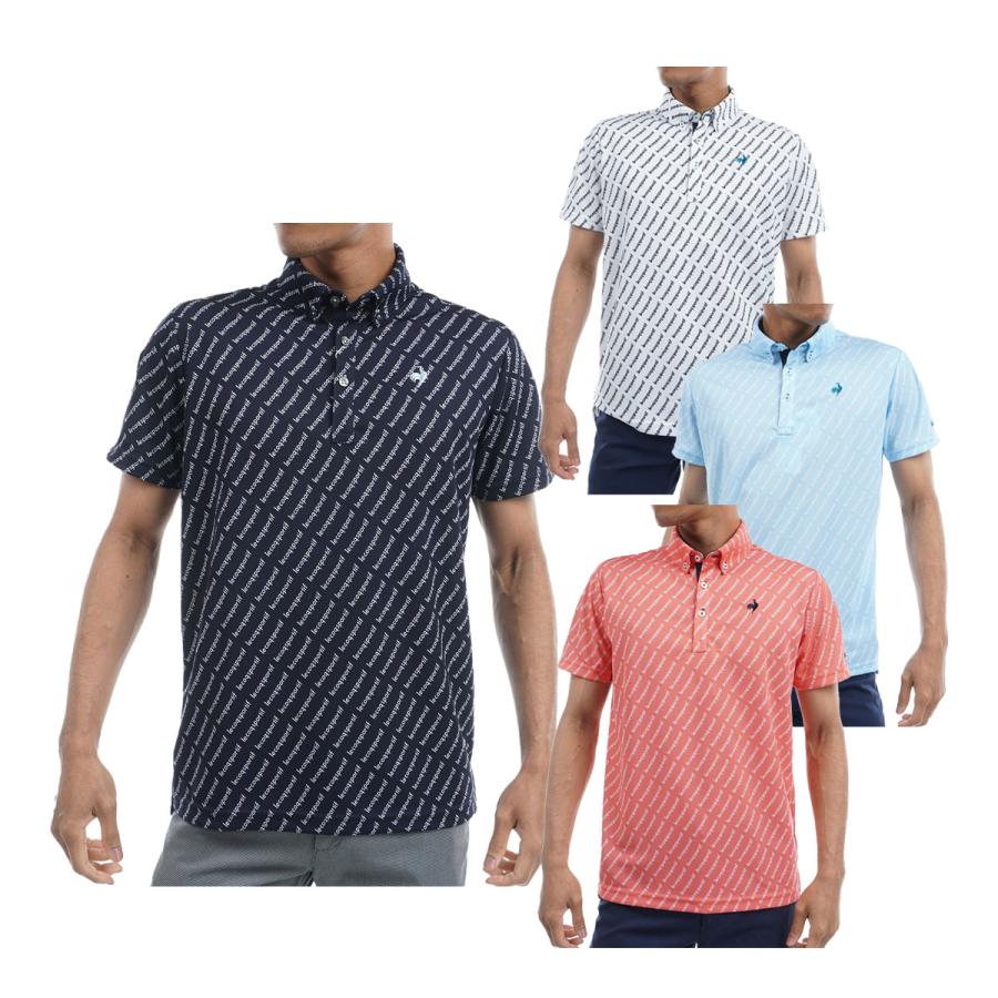 le coq sportif - ゴルフウェア【美品】ルコック le coq sportif GOLF ルコックスポルティフ ゴルフ ロゴ柄