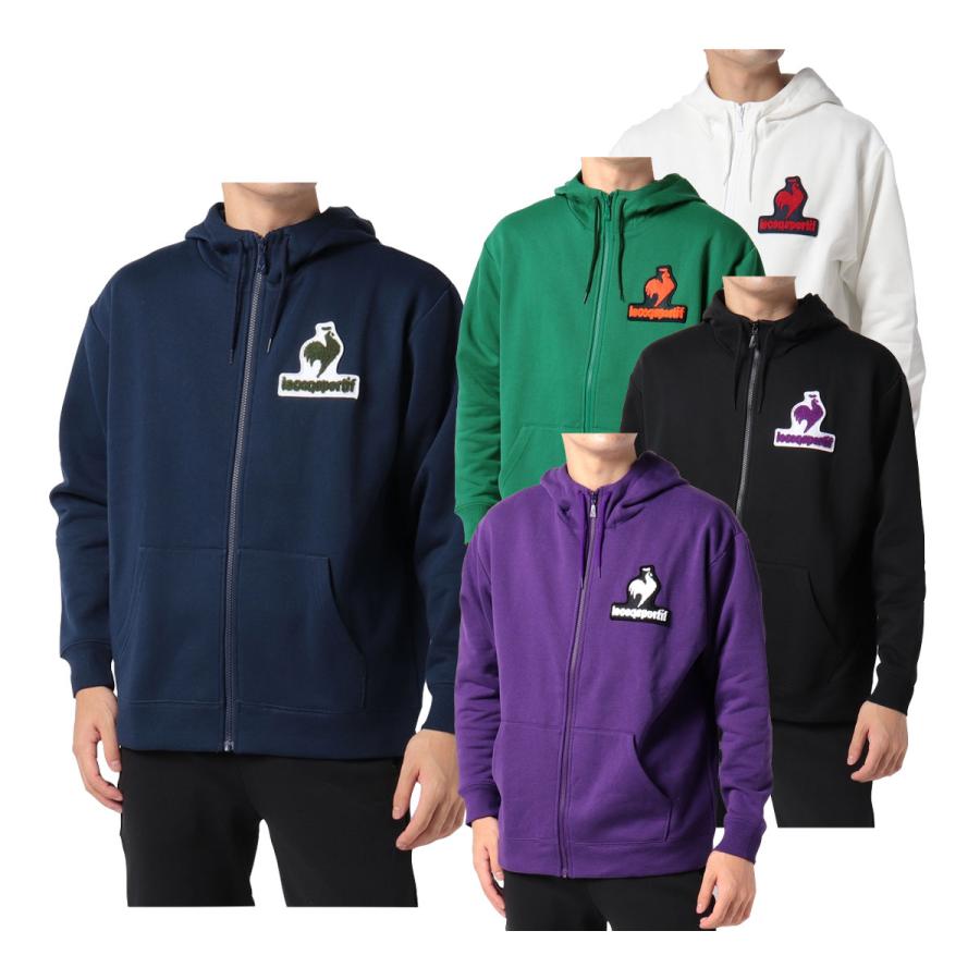 ルコックスポルティフ パーカースエットジャケット QMMSJC44 メンズM新品 le coq sportif（ルコックスポルティフ） 裏起毛 スウェットジャケット