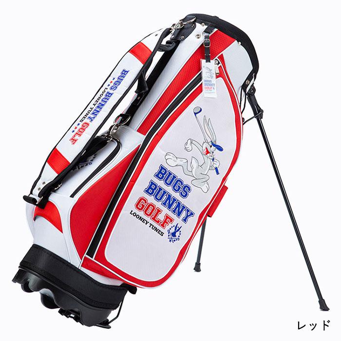 (最終値下げ)ルーニーテューンズとのコラボキャディバッグ ルーニーテューンズ バッグスバニー ゴルフ スタンドバッグ 9.0型 LTCM