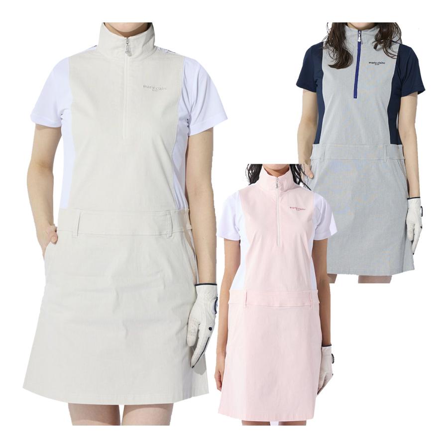 Marie Claire（マリ クレール） レディース 半袖 ワンピース 713-400