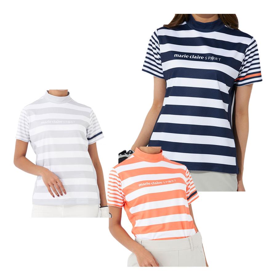 ゴルフィッカーズ/Mock Neck Wide Shirts -Black-