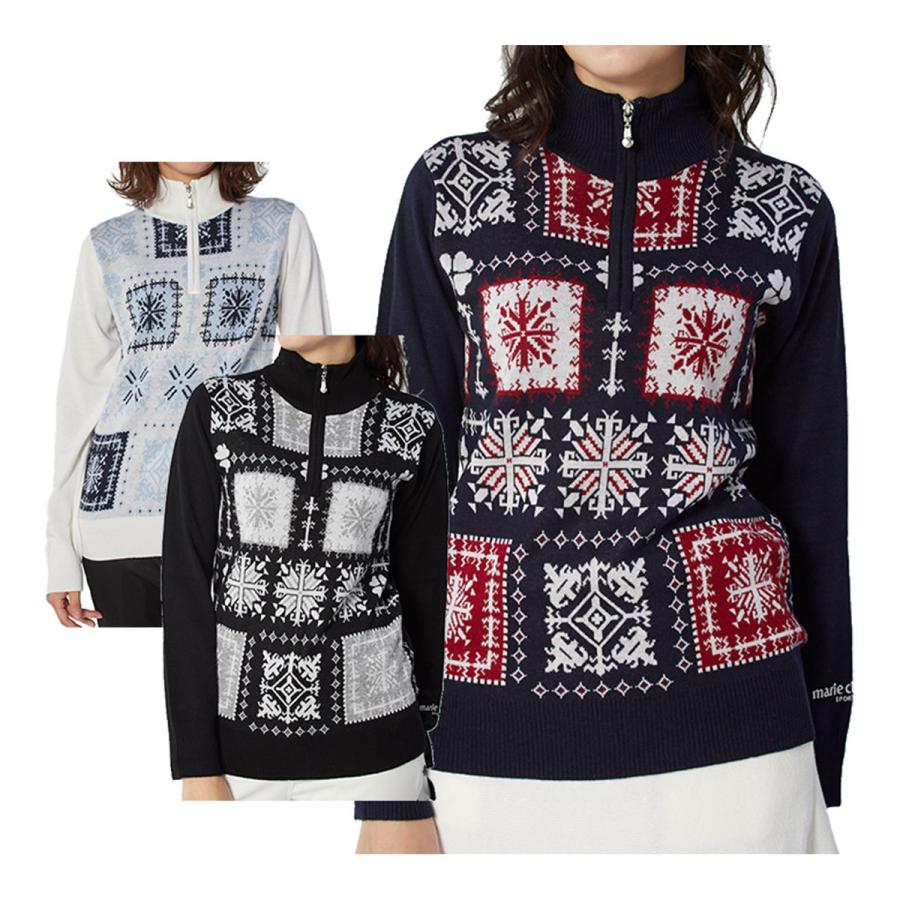 ち*な様 新品■22,880円【マリクレール 】レディース　半袖セーター 、スカ Marie Claire ニット セーター 「marieclaire/マリクレール