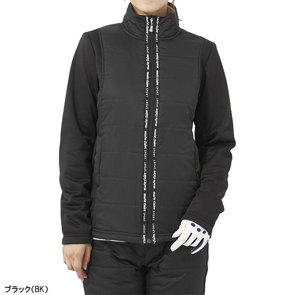 Marie Claire（マリ クレール） レディース 長袖 フルジップ 異素材