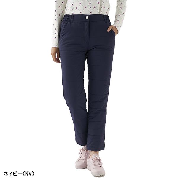 新品未使用　マリークレール　中綿パンツ Marie Claire（マリ クレール） レディース ロングパンツ 異素材パンツ