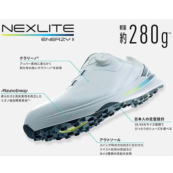 MIZUNO GOLF ミズノ ゴルフ ゴルフシューズ ネクスライトエナジーII