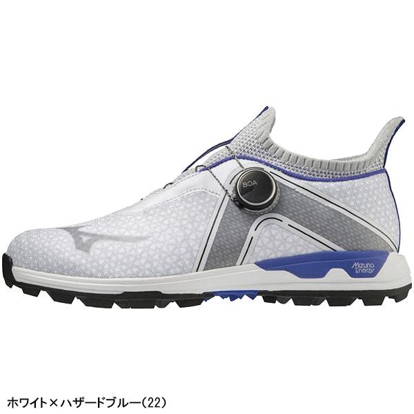【ミズノ】未使用ウェーブハザード ゴルフシューズ BOA スパイクレス ホワイト WAVE HAZARD WG BOA｜ゴルフ｜ミズノ公式オンライン