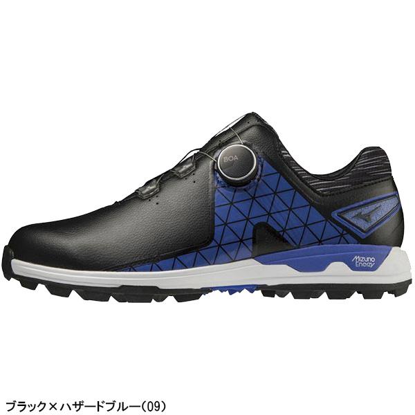 【新品未使用ミズノ】 ゴルフシューズ　ウエーブハザードPRO BOA 26.0 ウエーブ ハザード プロ ボア(ゴルフ／防水)|51GM2270|シューズ