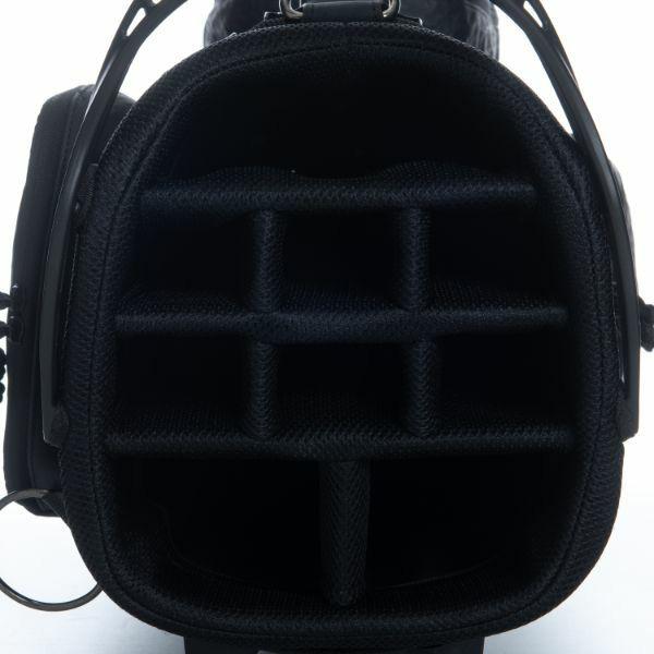 ★希少★☆MANIUNO マニウノ☆ 軽量レザー スタンド式キャディバッグ ☆希少MANIUNO マニウノ☆ 軽量レザー スタンド式キャディバッグ