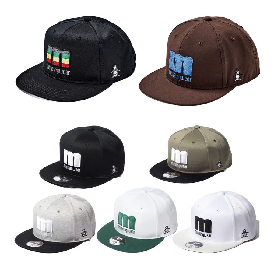 マンシングウェア キャップ エンボイ envoy シリコンマーク値下げ交渉可 Munsingwear（マンシングウェア） ゴルフキャップ エンボイ 平つば