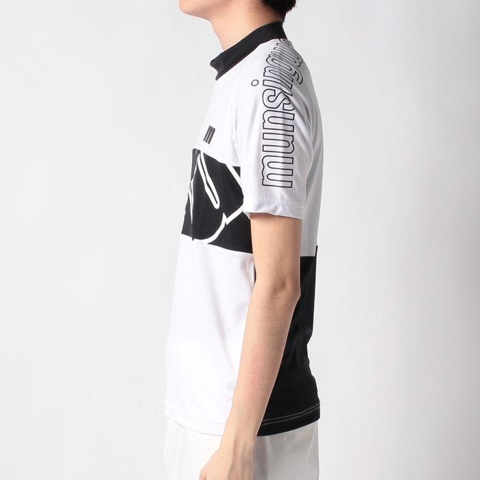 Munsingwear（マンシングウェア） ゴルフ 半袖モックネックシャツ