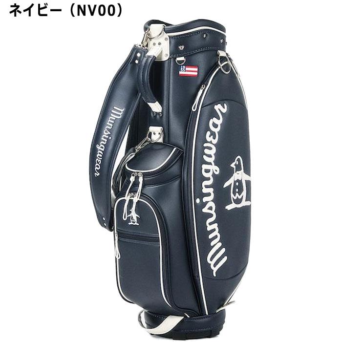Munsingwear ゴルフバッグ・キャディバッグ Munsingwear マンシングウェア ゴルフ 8.5型 大口径 キャディ