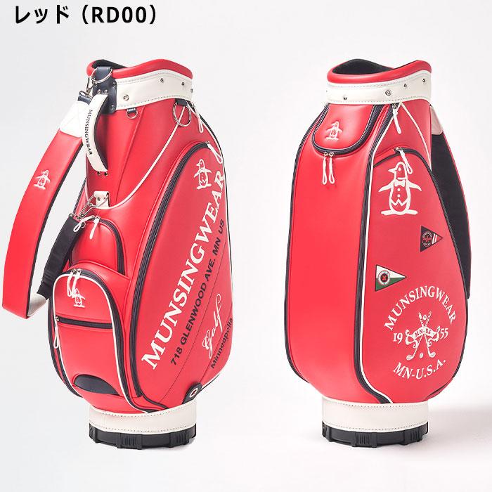 Munsingwear（マンシングウェア） ゴルフ 9.5型 大口径 キャディバッグ 