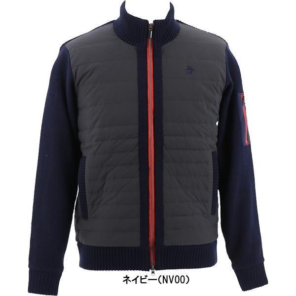 マンシングウェア ニット ハイブリッドジャケット メンズ MGMMJL11 