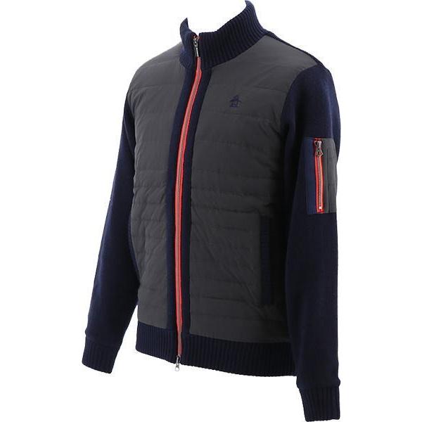 マンシングウェア ニット ハイブリッドジャケット メンズ MGMMJL11 