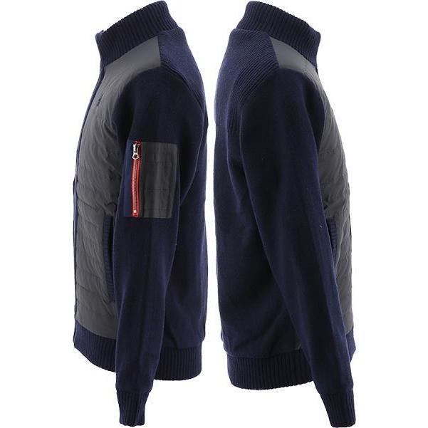 マンシングウェア ニット ハイブリッドジャケット メンズ MGMMJL11 