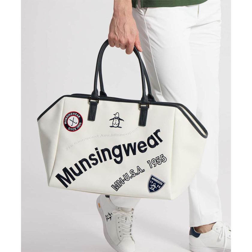 munsingwear 60周年限定　トートバッグ Munsingwear（マンシングウェア） ゴルフ カーブロゴ トートバッグ