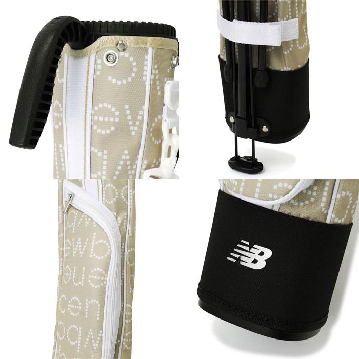 ニューバランス ヒョウ柄セルフスタンドゴルフバッグ ニューバランス ゴルフレオパード柄 セルフスタンドバッグ・クラブケース