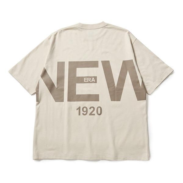 NEW ERA（ニューエラ） 半袖 オーバーサイズド コットン Tシャツ