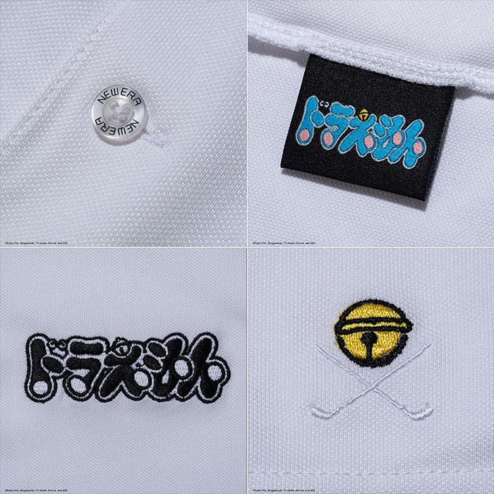 NEW ERA（ニューエラ） ゴルフ 半袖 鹿の子 ポロシャツ ドラえもん GO