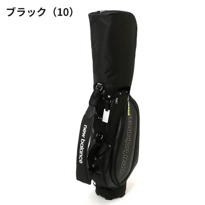 ニューバランス ゴルフ 9.0型 キャディバッグ 012-6180001 ゴルフバッグ カートタイプ ネームプレート刻印無料！ 2026年春夏モデル Newbalance GOLF_1