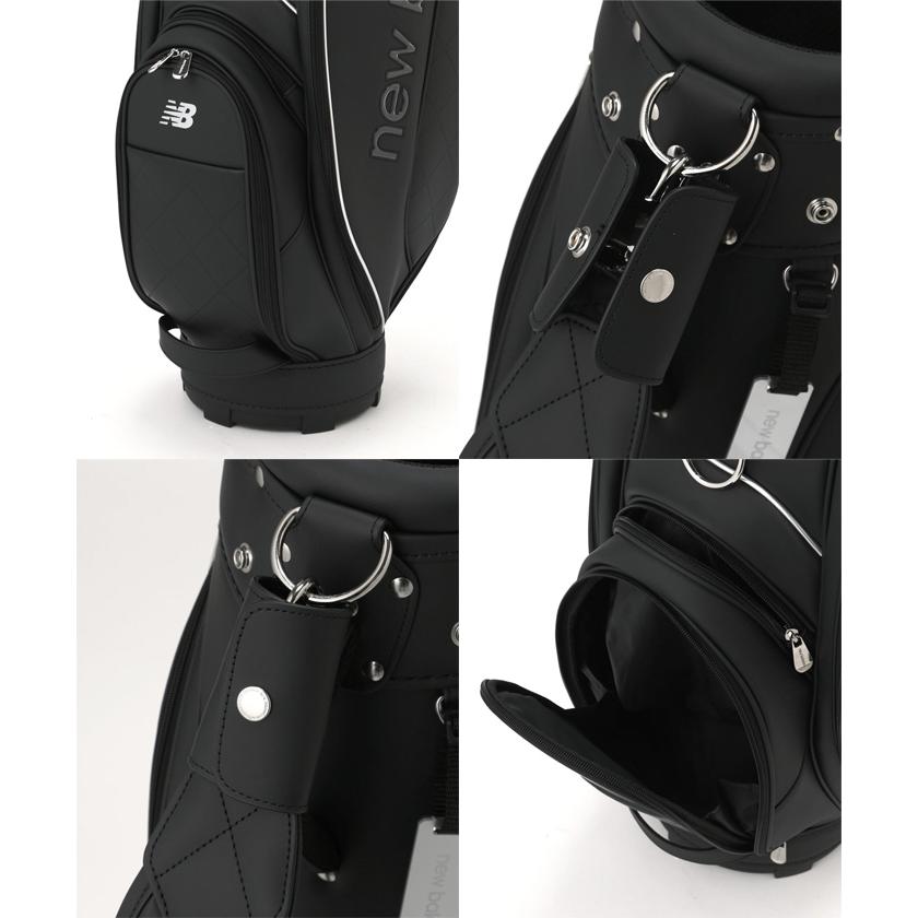 レディース ニューバランス ゴルフ 8.5型 CADDIE BAG カート キャディバッグ 012-6980501 ネームプレート刻印無料！ 2026年モデル New Balance GOLF_17
