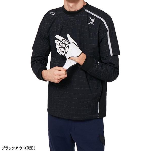 OAKLEY（オークリー） 長袖 スカル デタッチャブル クルージャケット