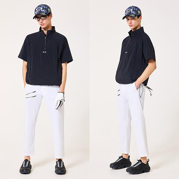 OAKLEY（オークリー） 半袖 ハーフジップ プルオーバージャケット