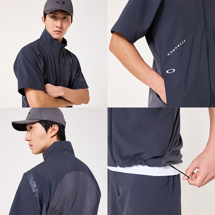 OAKLEY（オークリー） 半袖 フルジップ ジャケット エンハンス