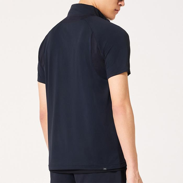 OAKLEY（オークリー） 半袖 モックネックシャツ ハーフジップシャツ
