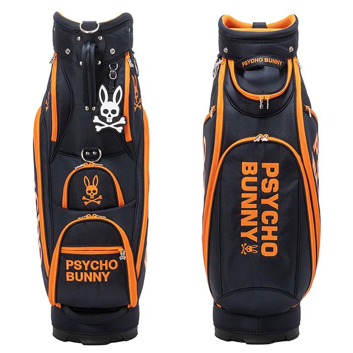 サイコバニー BLOCK PB 9.0型 キャディバッグ PBMG3FC4 Psycho Bunny サイコバニー BLOCK PB 9.0型 キャディバッグ