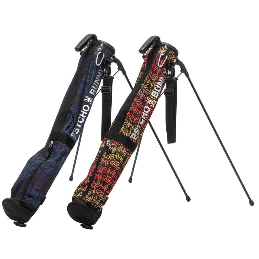 Psycho Bunny TECNO ART セルフスタンド バッグ Psycho Bunny（サイコ