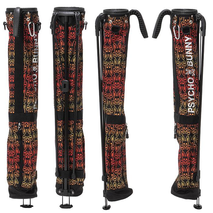 Psycho Bunny TECNO ART セルフスタンド バッグ Psycho Bunny（サイコ