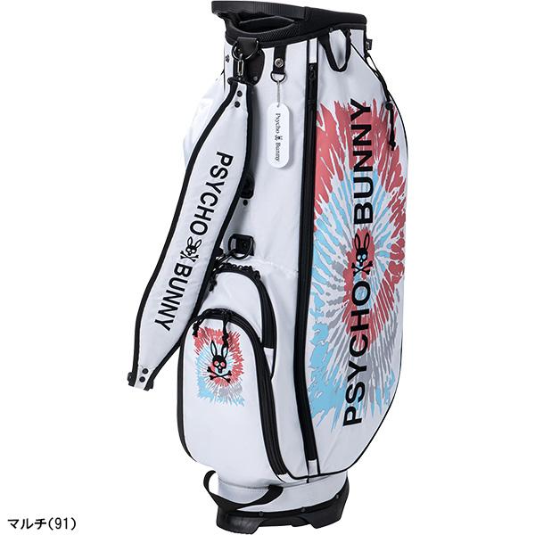 ハ*ム様 PSYCHO BUNNY スタンドバッグ 9インチ Psycho Bunny（サイコバニー） 9型 スタンドキャディバッグ PBMG3SC4