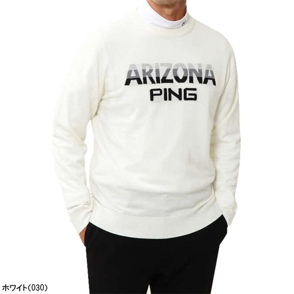 PING（ピン） 在庫処分 アパレル 長袖 ARIZONAジャガードニット メンズ