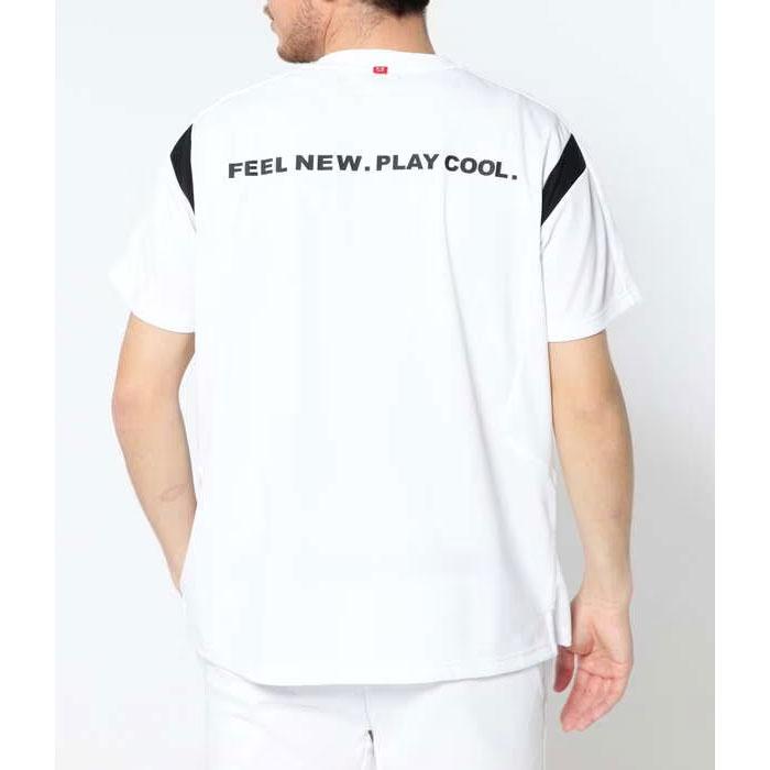 PING ピン アドエルム 半袖 モックネックシャツ プルオーバー メンズL