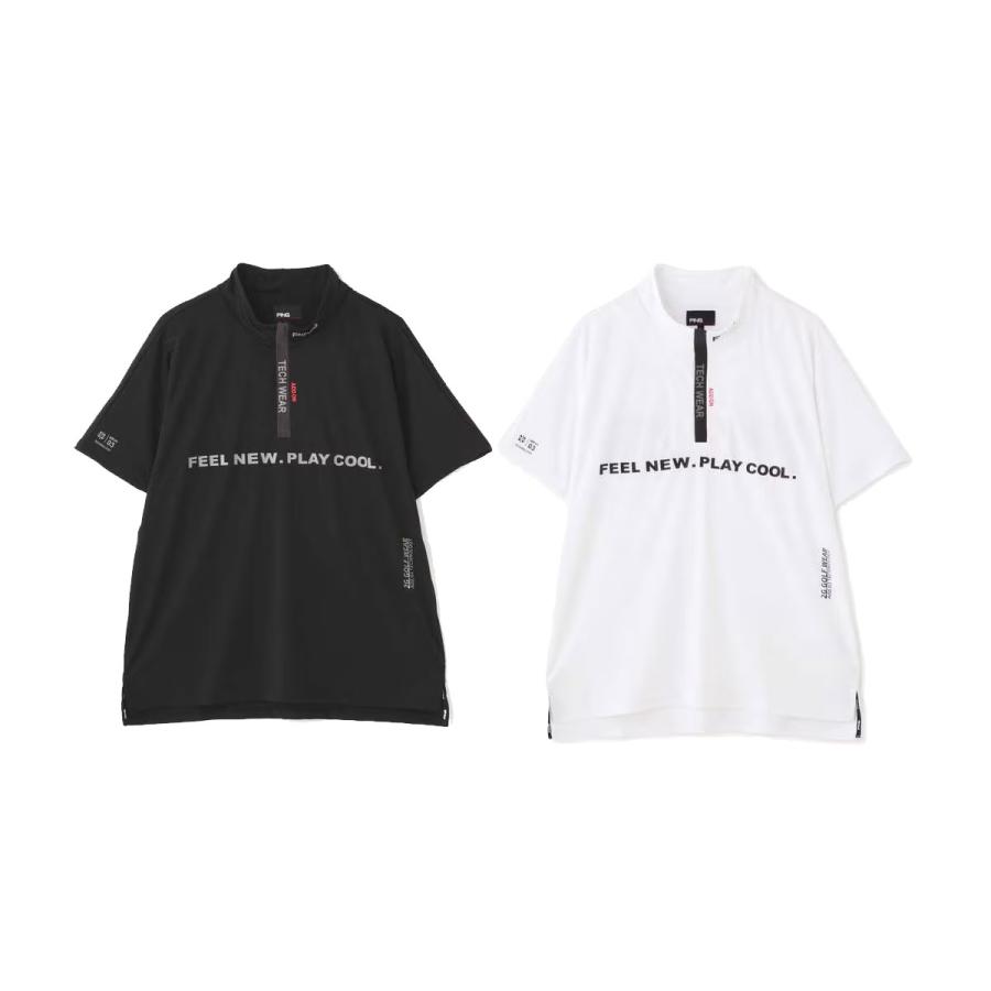 PING（ピン） ゴルフ アドエルム ニュージャージ 半袖 ハイネック
