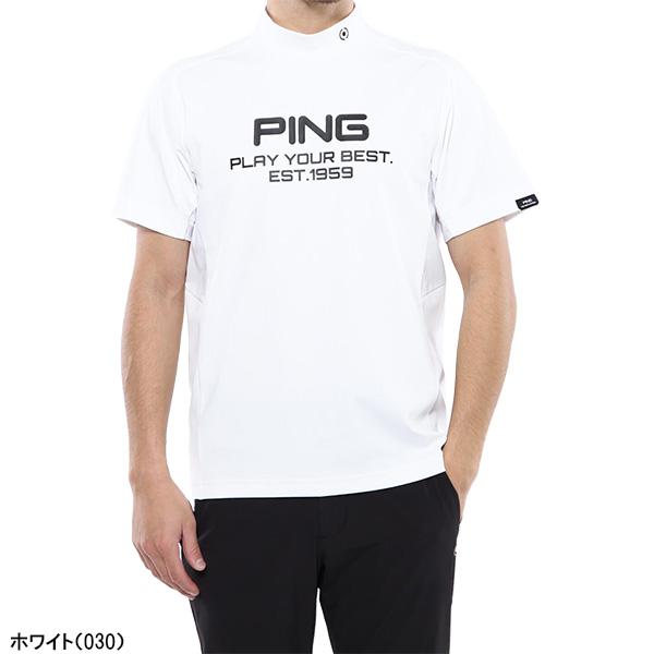PING（ピン） アパレル ゴルフウェア 半袖 ハイネックシャツ