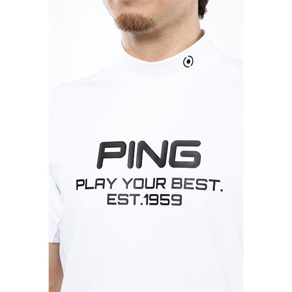 PING（ピン） アパレル ゴルフウェア 半袖 ハイネックシャツ