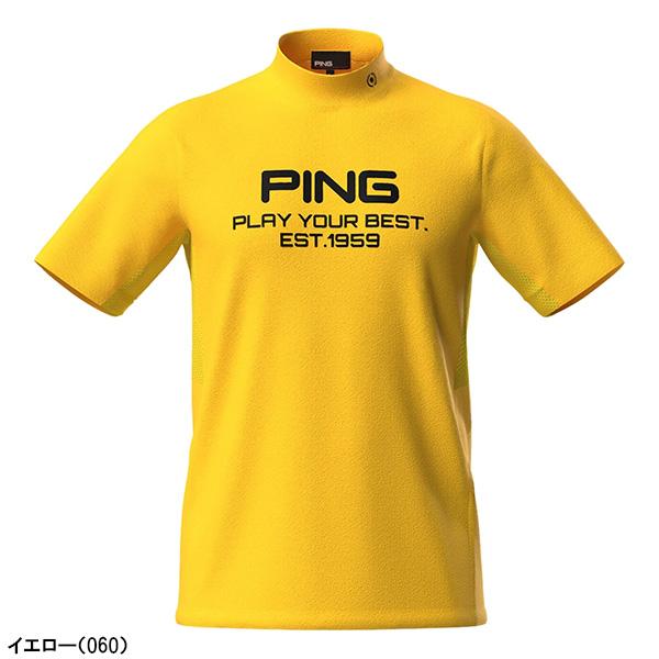 PING（ピン） アパレル ゴルフウェア 半袖 ハイネックシャツ