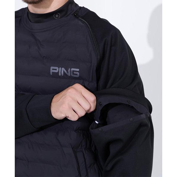 PING（ピン） ゴルフ 長袖 2WAY ハイブリッド 中綿 スニードブルゾン