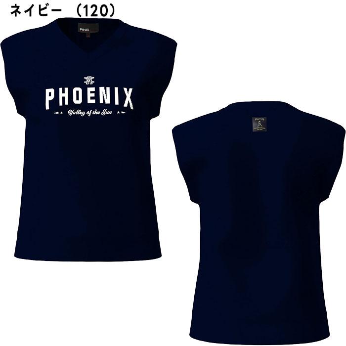 レディース ピン ゴルフ デニムライクニット／カノコ レイヤード ツインニット 622-5274900 ゴルフウェア トップス 2025年秋冬モデル PING GOLF_7
