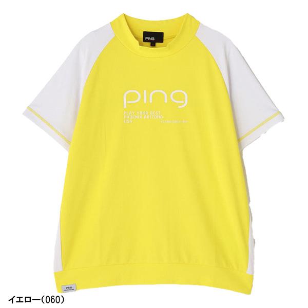 PING（ピン） レディース ゴルフ 半袖ハイネックシャツ テラカノコ 622
