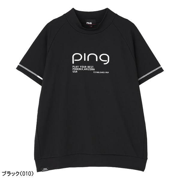 PING（ピン） レディース ゴルフ 半袖ハイネックシャツ テラカノコ 622