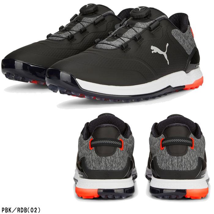 プーマ ゴルフシューズ プロアダプト アルファキャット 2.0 ディスク ラバーソール スパイクレス シューズ 377526 