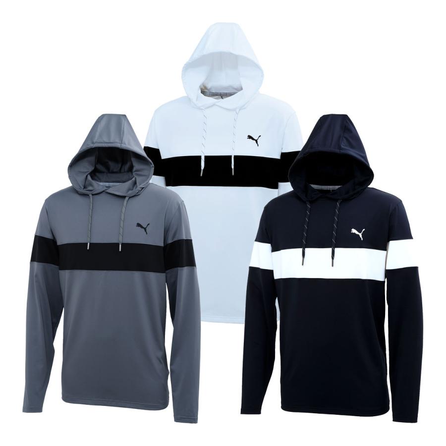 PUMA（プーマ） ゴルフ ストレッチ MATTR カラー ブロックフーディー